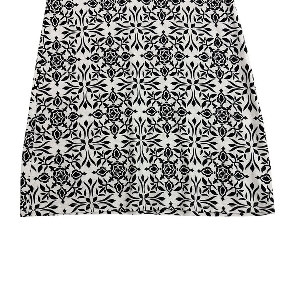 Banana Boat Dress Womens Medium Black White UPF 50+ Sun Protection Cover Up - Picture 4 of 10